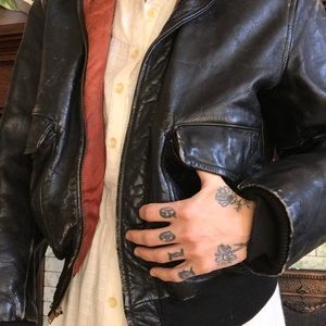 Genuine horsehide leather Jacket
